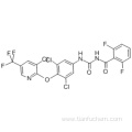 Benzamide,N-[[[3,5-dichloro-4-[[3-chloro-5-(trifluoromethyl)-2-pyridinyl]oxy]phenyl]amino]carbonyl]-2,6-difluoro CAS 71422-67-8